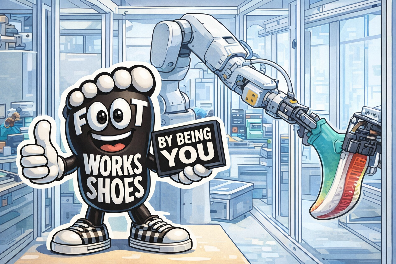 Print on Demand and Mr. Footworks