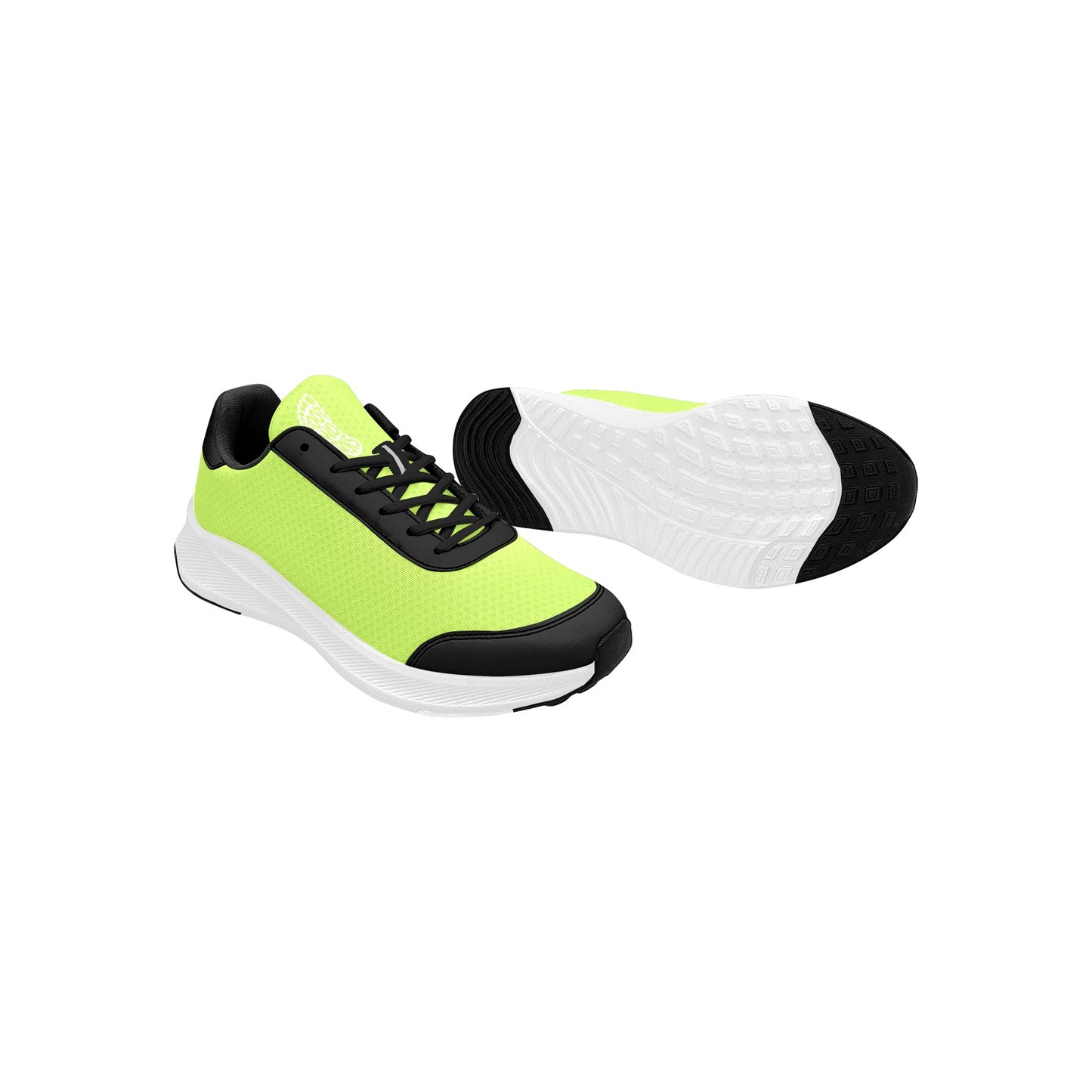 Men's Neon Green Mudguard Running Shoes