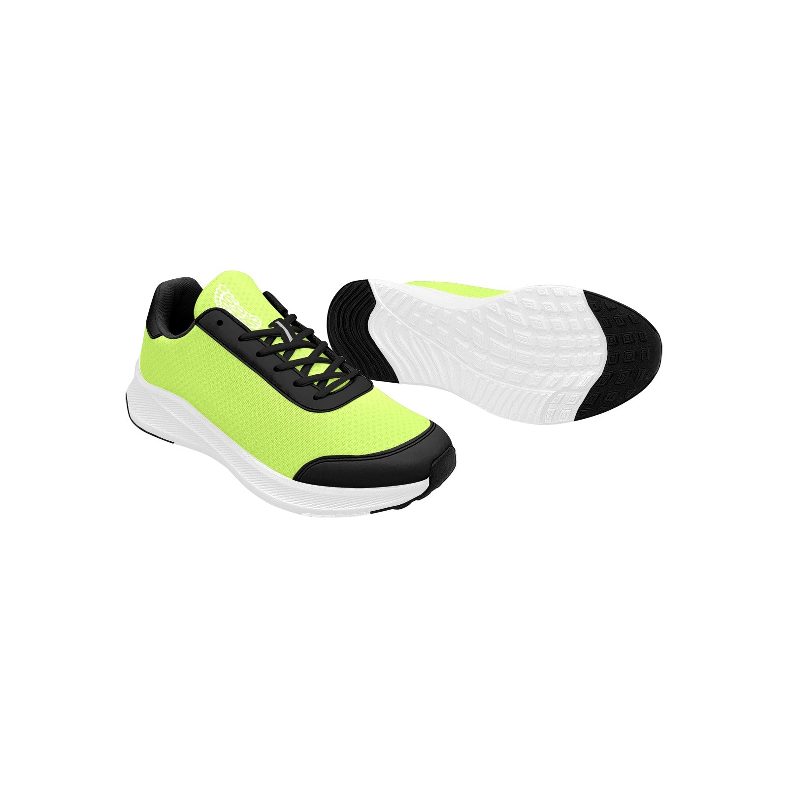 Men's Neon Green Mudguard Running Shoes