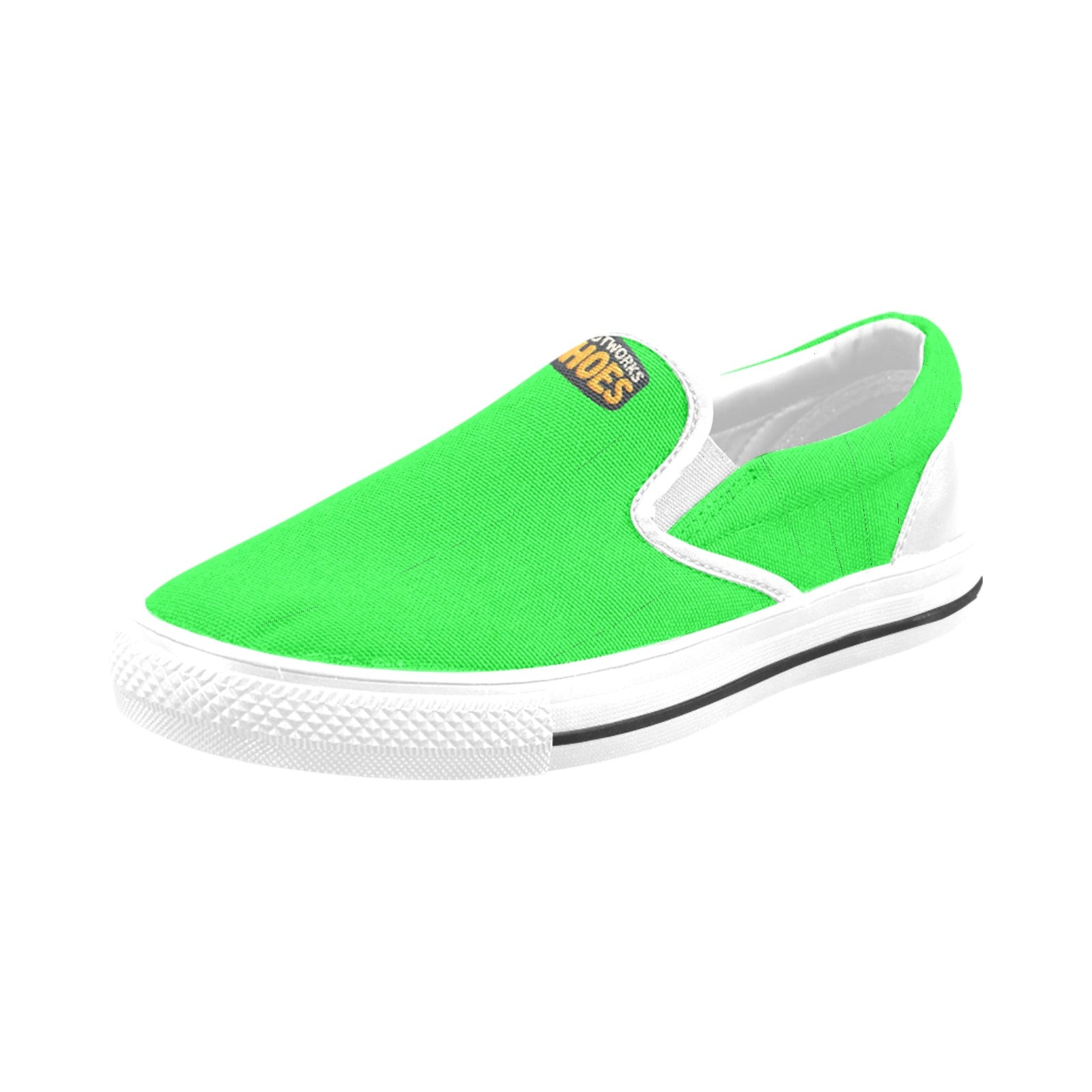 Slip-on Canvas Kid's Shoes (Big Kid) (Model 019)