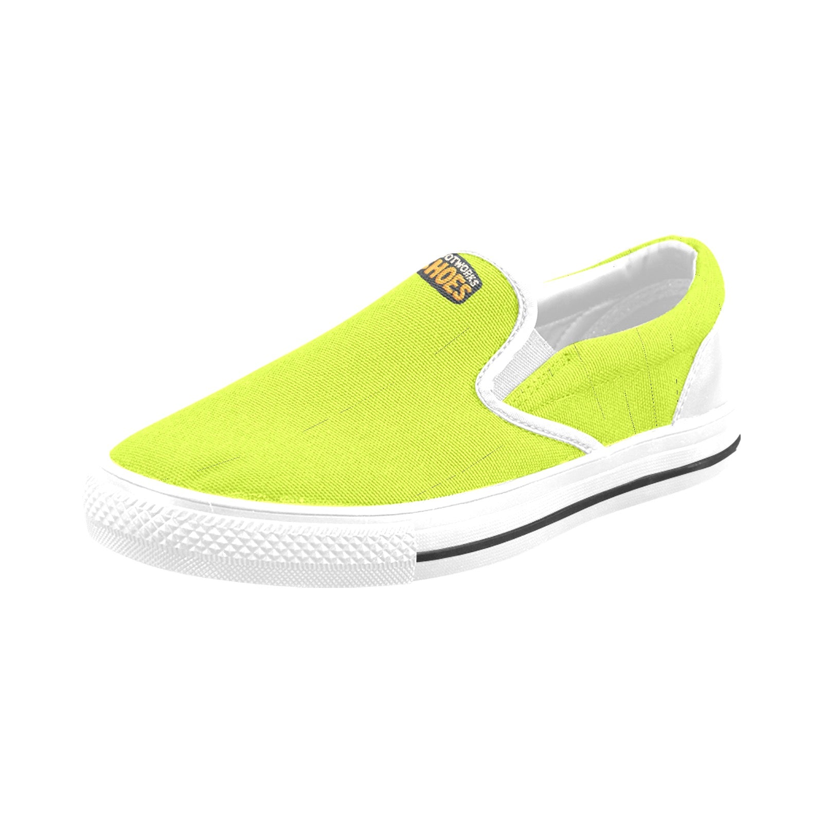 Slip-on Canvas Kid's Shoes (Big Kid) (Model 019)