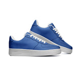 Royal Blue Unisex Low Top Leather Sneakers