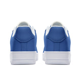 Royal Blue Unisex Low Top Leather Sneakers