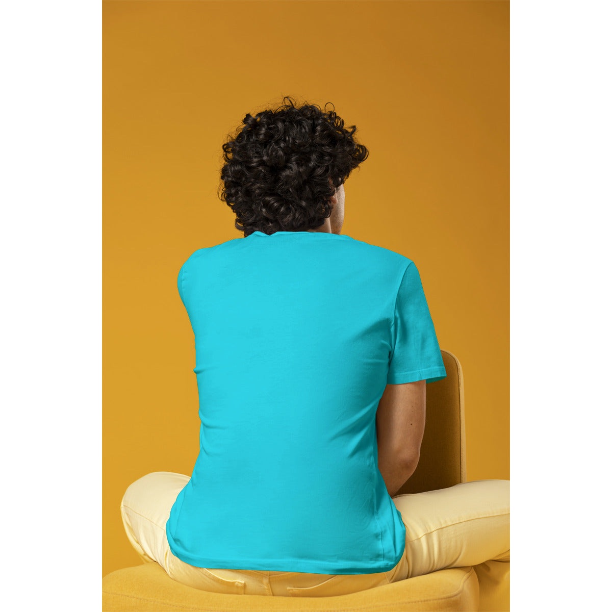 Bold Blue Men's O-Neck T-Shirt