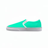 Kid's Aqua Slip On Sneakers