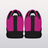 Men's Pink Sports Shoes With Black Sole