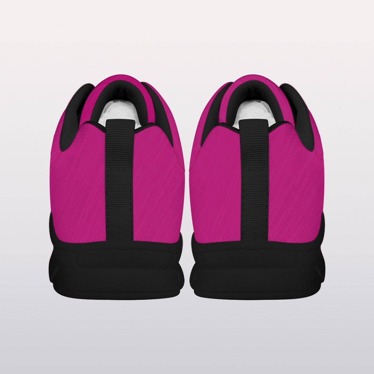 Men's Pink Sports Shoes With Black Sole