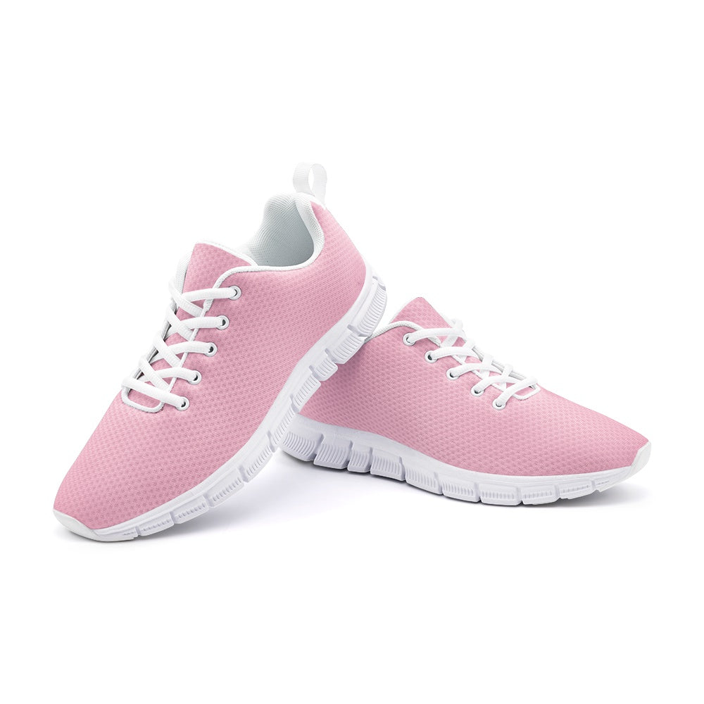 Pink Unisex Lightweight Sneaker Athletic Sneakers