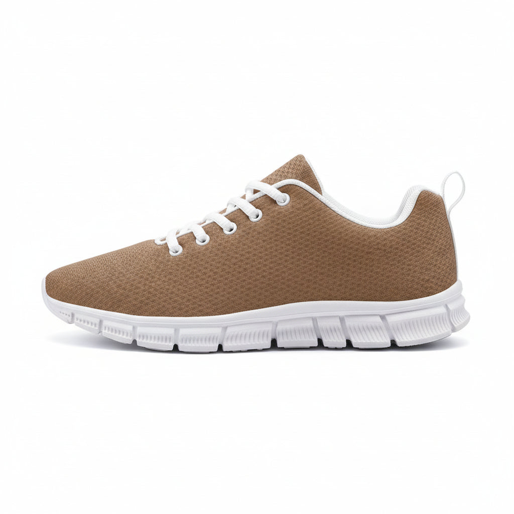 Unisex Brown Lightweight Sneaker Athletic Sneakers