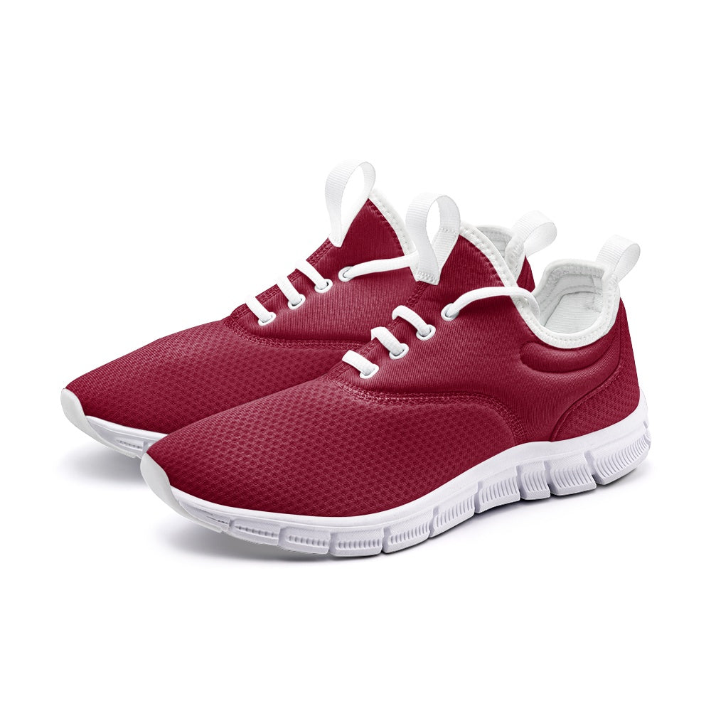 Burgundy Red Unisex Lightweight Sneaker City Runner