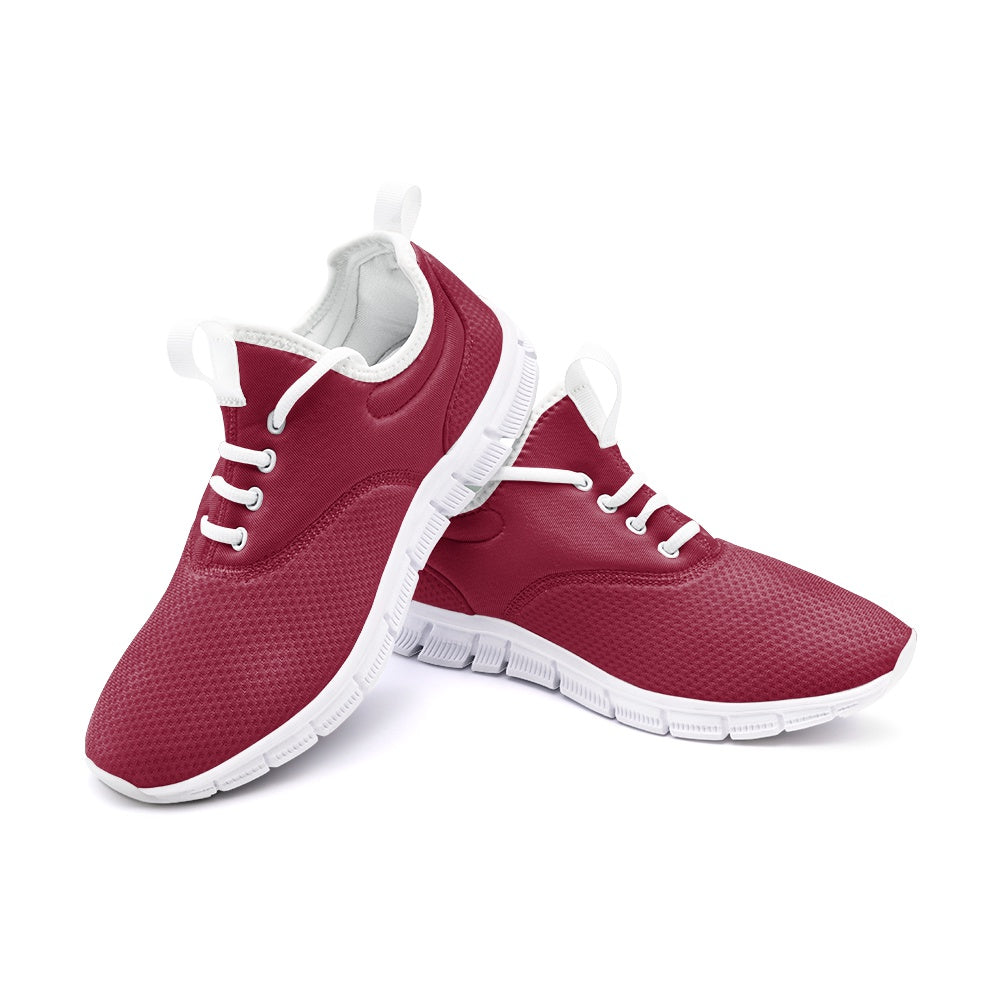 Burgundy Red Unisex Lightweight Sneaker City Runner