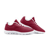 Burgundy Red Unisex Lightweight Sneaker City Runner