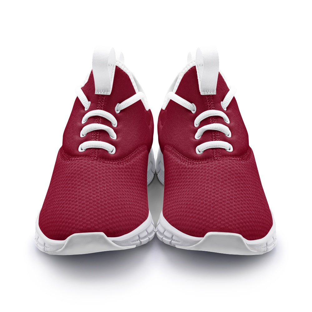 Burgundy Red Unisex Lightweight Sneaker City Runner