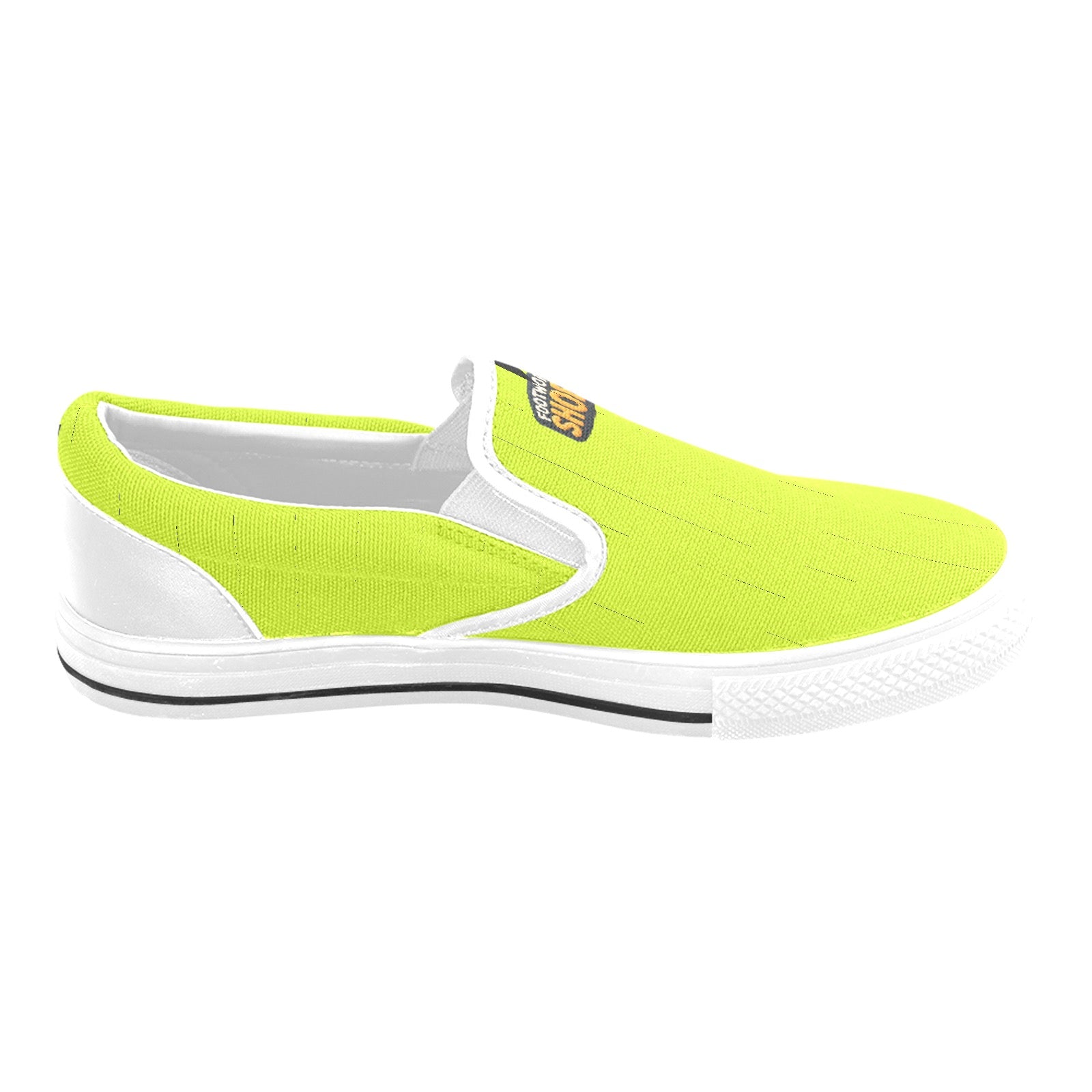 Slip-on Canvas Kid's Shoes (Big Kid) (Model 019)
