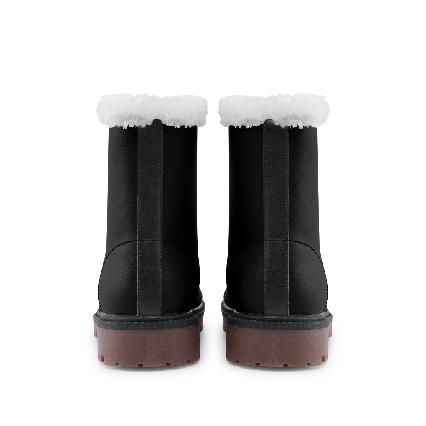 Unisex Black Lace Up Winter Boots Fashion Comfort Chukka Boots