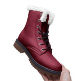 Unisex Lace Up Winter Boots Fashion Comfort Chukka Boots