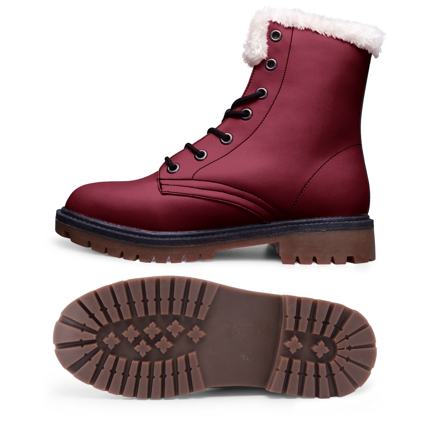 Unisex Lace Up Winter Boots Fashion Comfort Chukka Boots