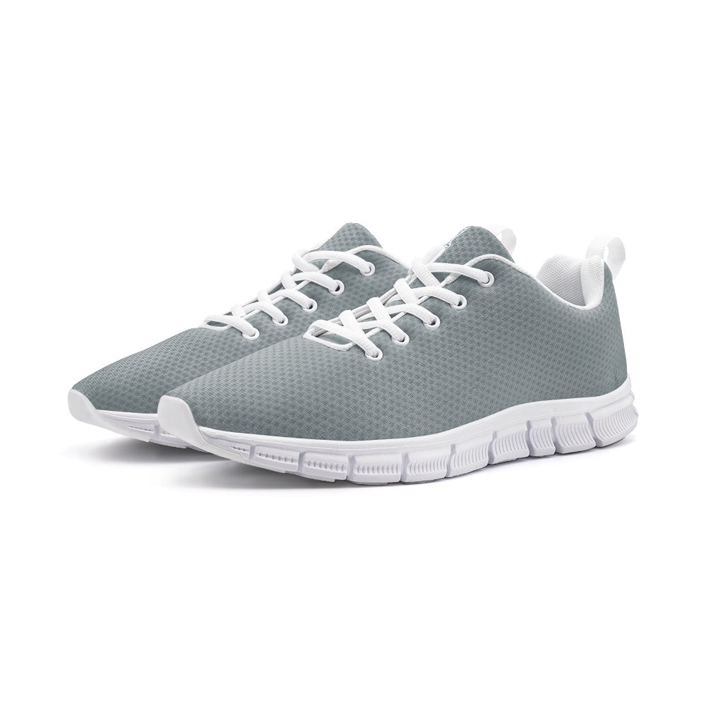 Unisex Lightweight Silver Gray Sneaker Athletic Sneakers