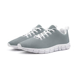 Unisex Lightweight Silver Gray Sneaker Athletic Sneakers