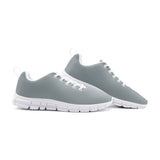 Unisex Lightweight Silver Gray Sneaker Athletic Sneakers