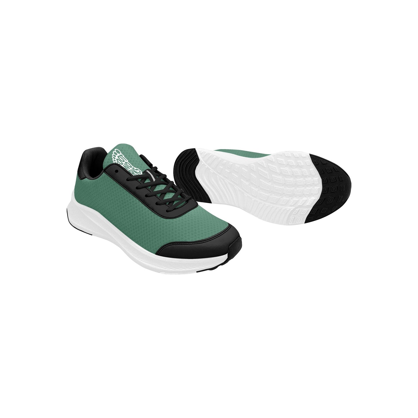 Men's Green Mudguard Running Shoes