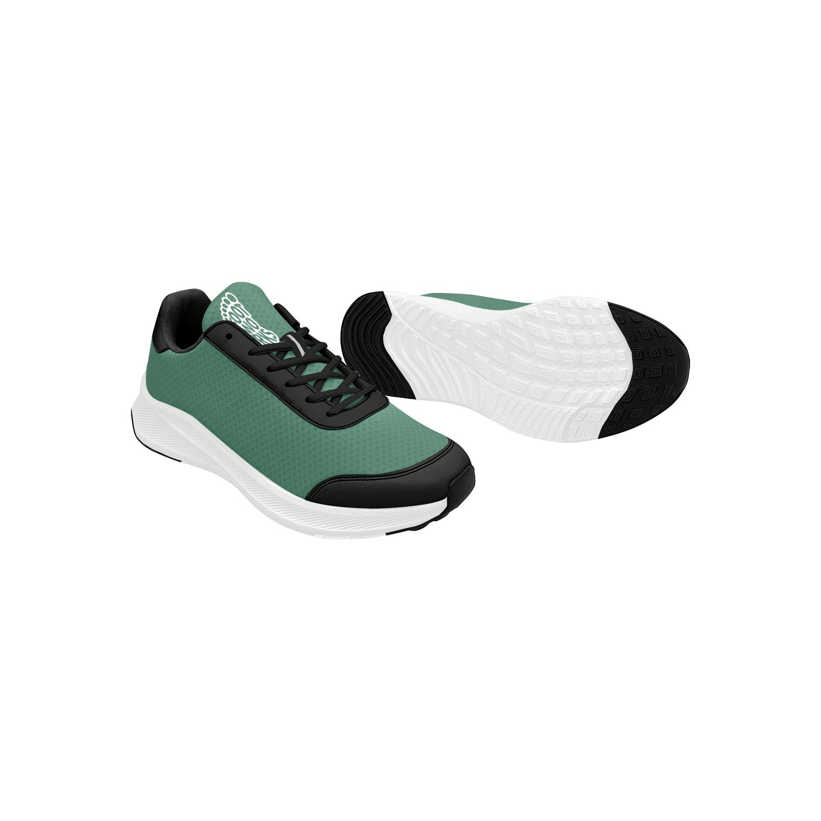 Men's Green Mudguard Running Shoes