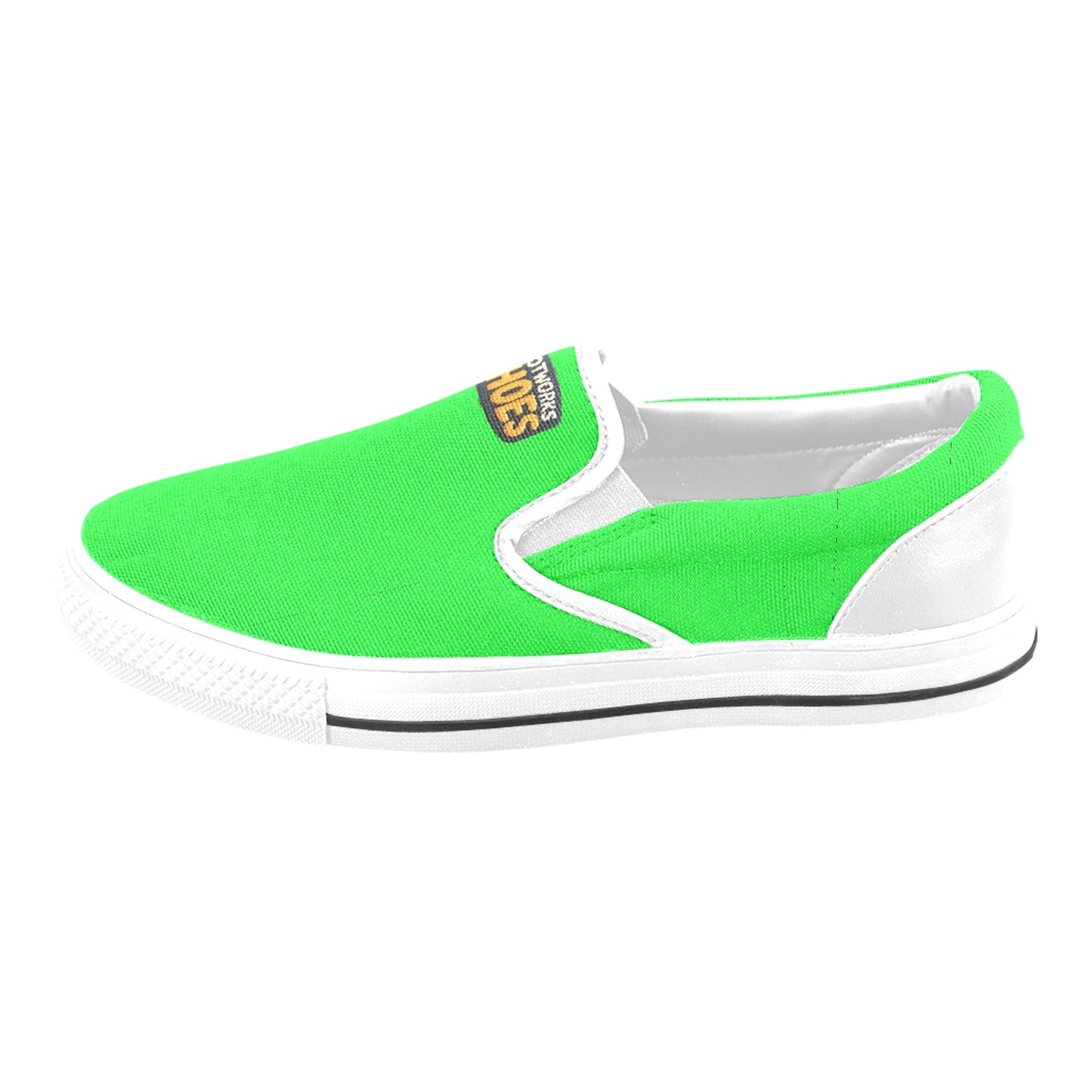 Slip-on Canvas Kid's Shoes (Big Kid) (Model 019)