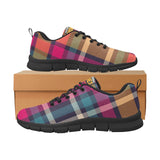 Men's Plaid Pattern Sneakers