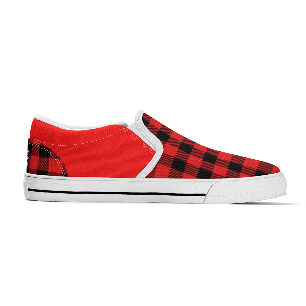 New Style Red Unisex Slip-on Shoes