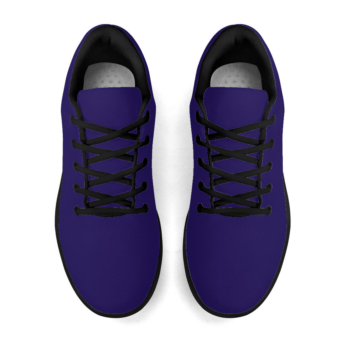Ravens Purple Unisex Flat Tennis Sneakers Athletic Running Shoes