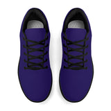 Ravens Purple Unisex Flat Tennis Sneakers Athletic Running Shoes