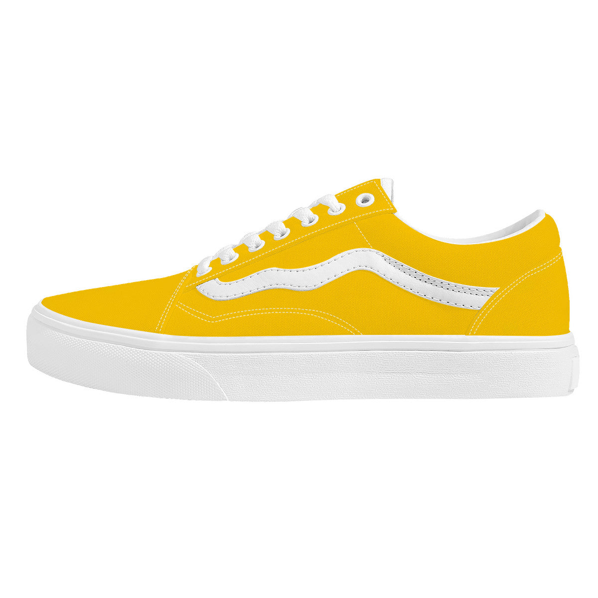 Bannana Yellow Low Top Flat Sneaker
