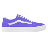 Purple Low Top Flat Sneaker