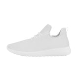 White Lightweight Mesh Knit Sneaker