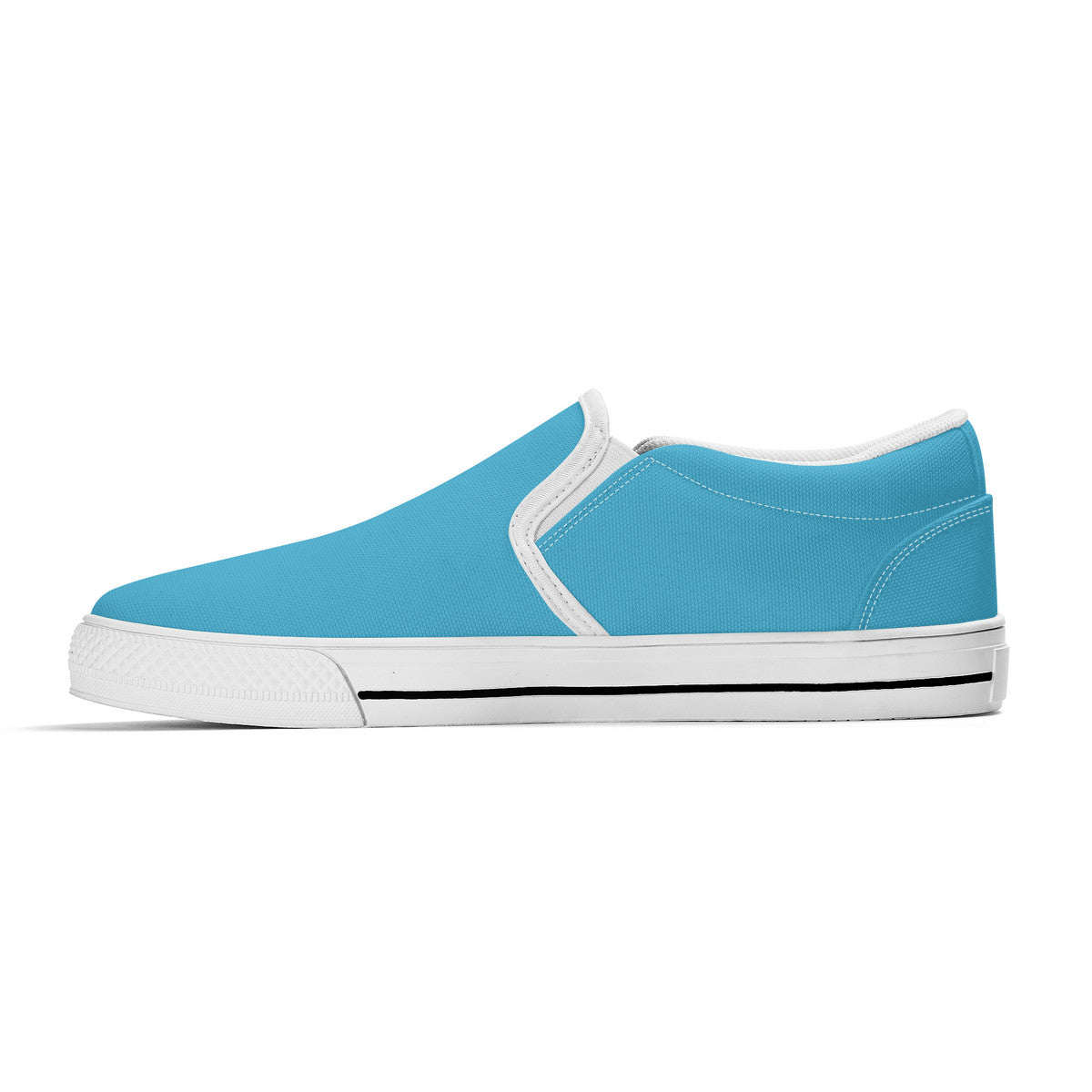 Blue Unisex Slip-on Shoes