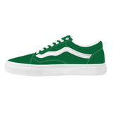 Green Low Top Flat Sneaker