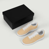 Tan Low Top Unisex Sneaker