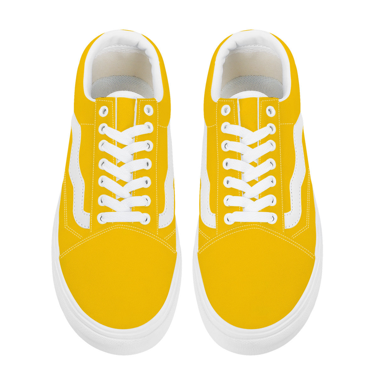 Bannana Yellow Low Top Flat Sneaker