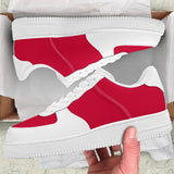 Red Low Top Unisex Sneaker