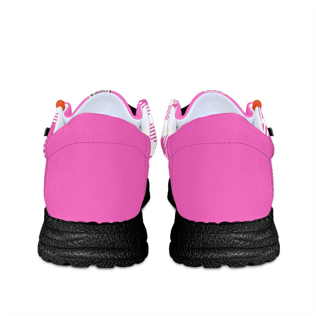 Unisex Pink Plaid Canvas Loafers