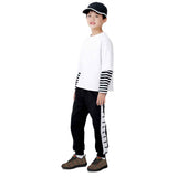 Kids Brown Pattern Sneakers