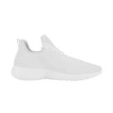 White Lightweight Mesh Knit Sneaker