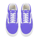 Purple Low Top Flat Sneaker