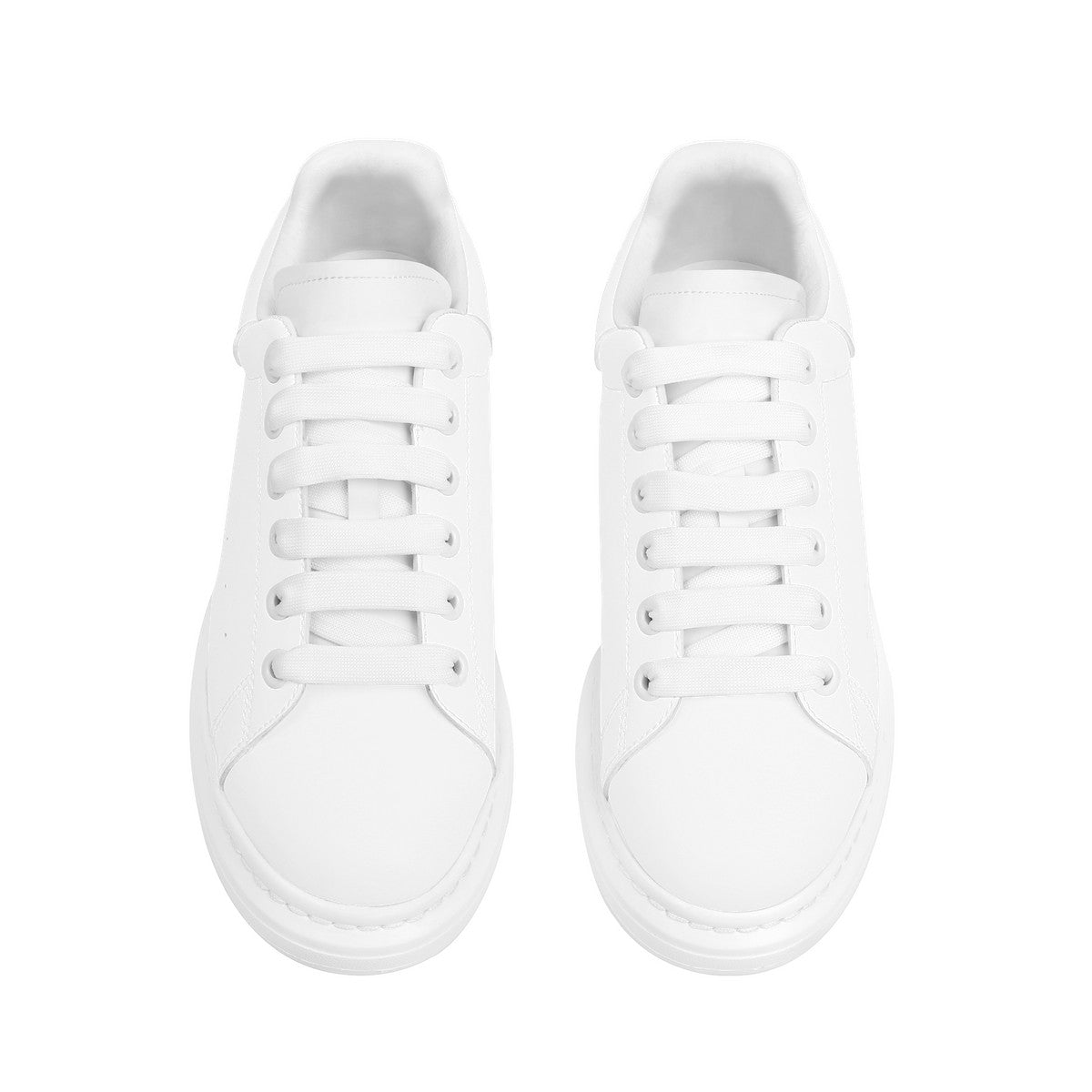 White Heighten Low Top Shoes