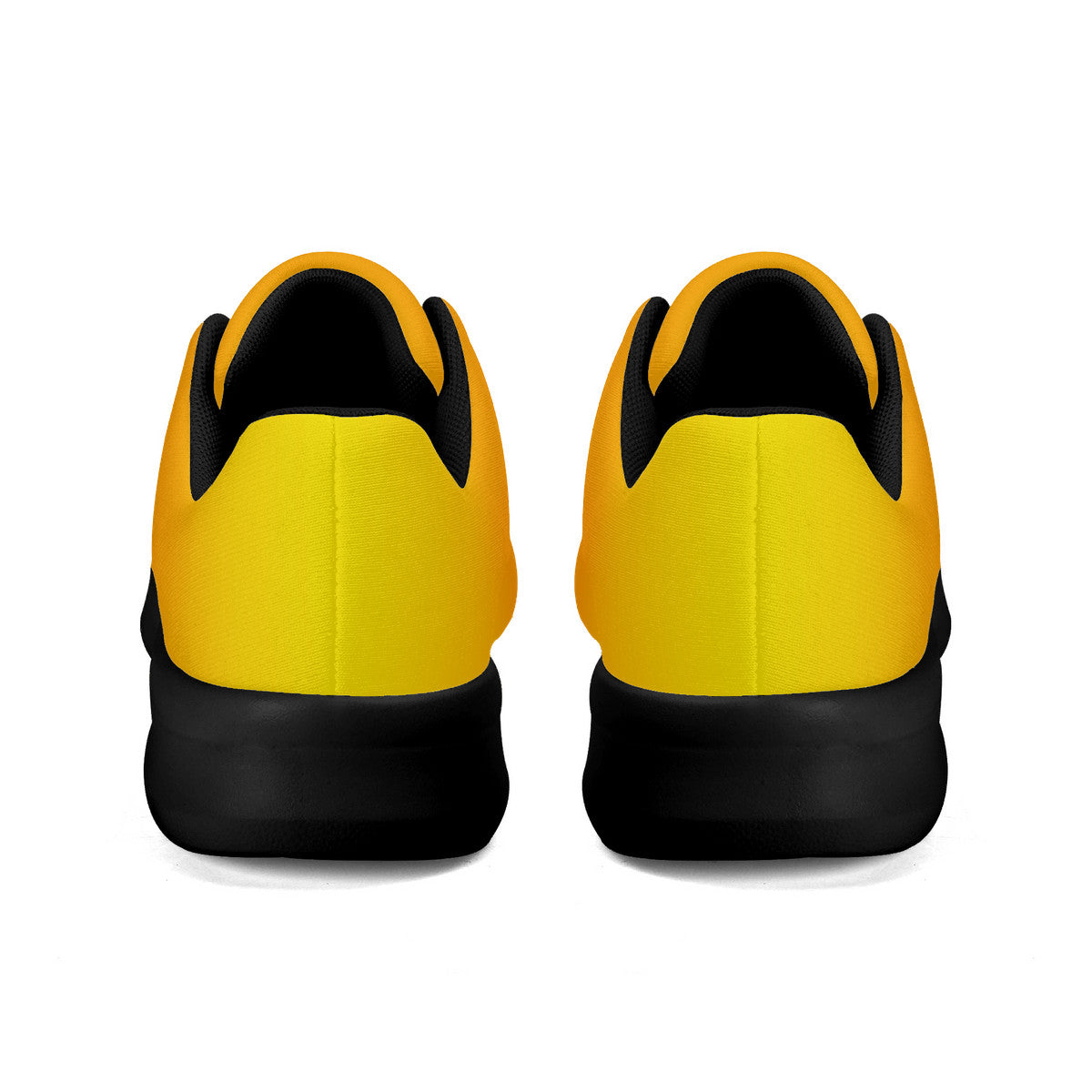 Unisex Orange Gradiant Athletic Running Shoes