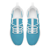 Blue Mesh Knit Shoes