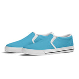 Blue Unisex Slip-on Shoes
