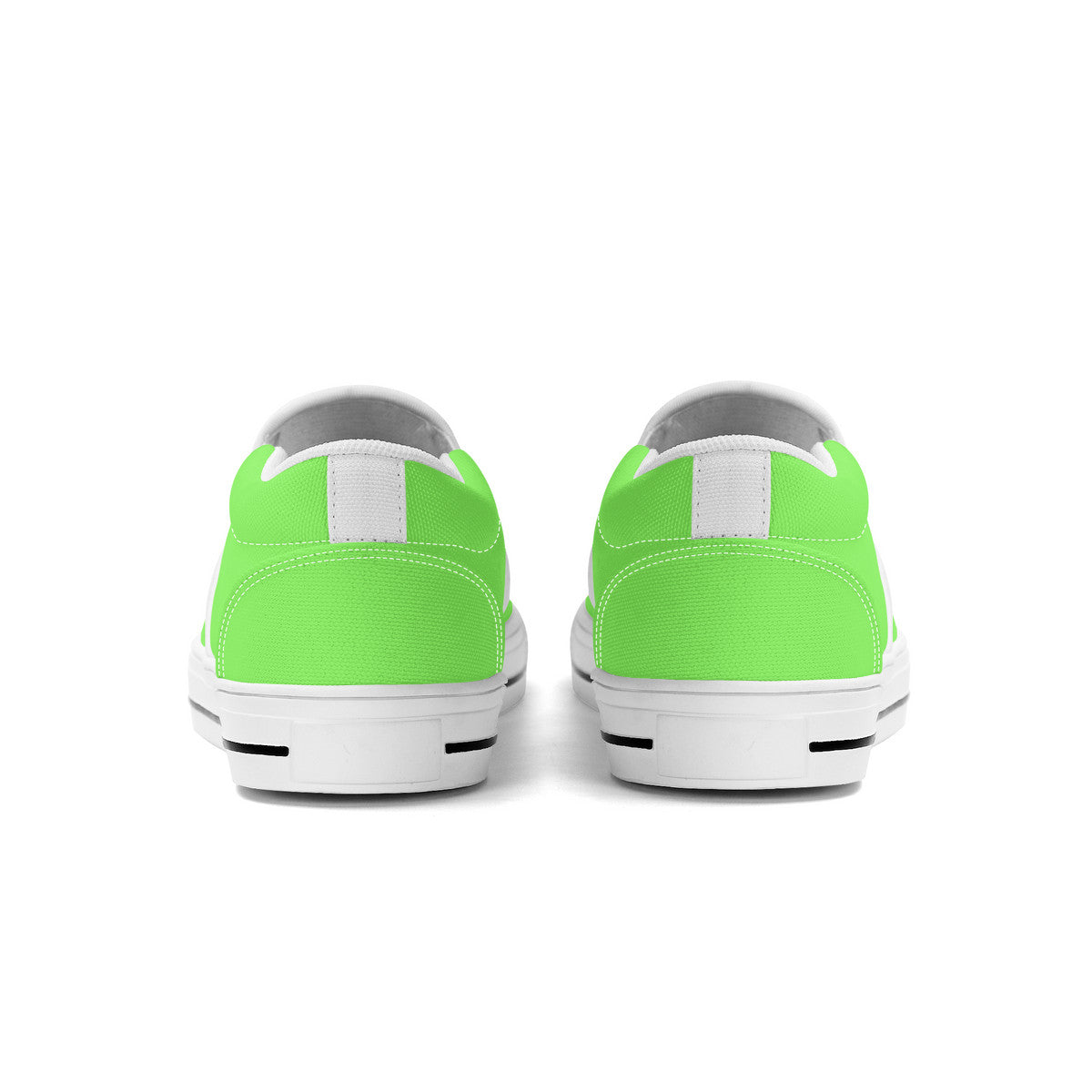 Neon Green Unisex Slip-on Shoes