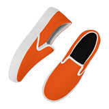 Orioles Orange Skate Slip On Shoes