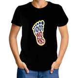 Black Print  swag T-Shirt